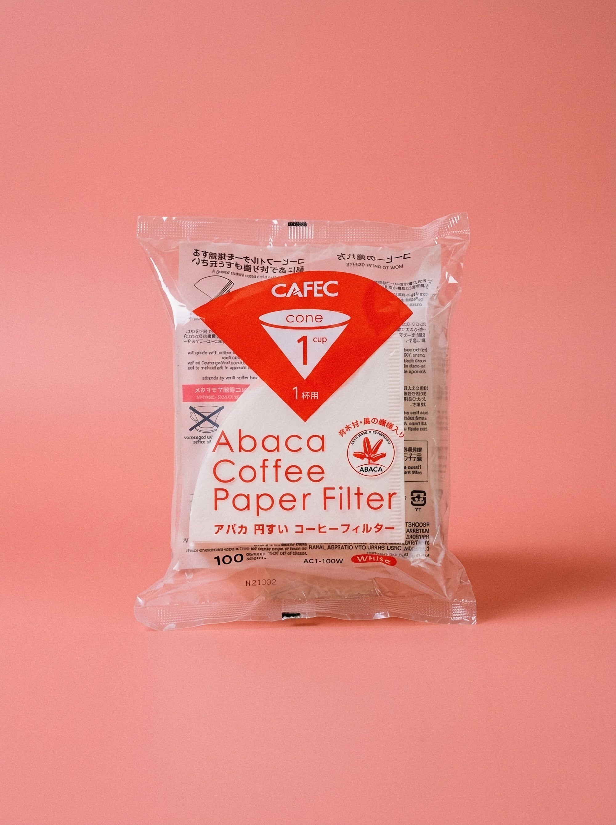 Cafec Abaca Cone Paper Filters