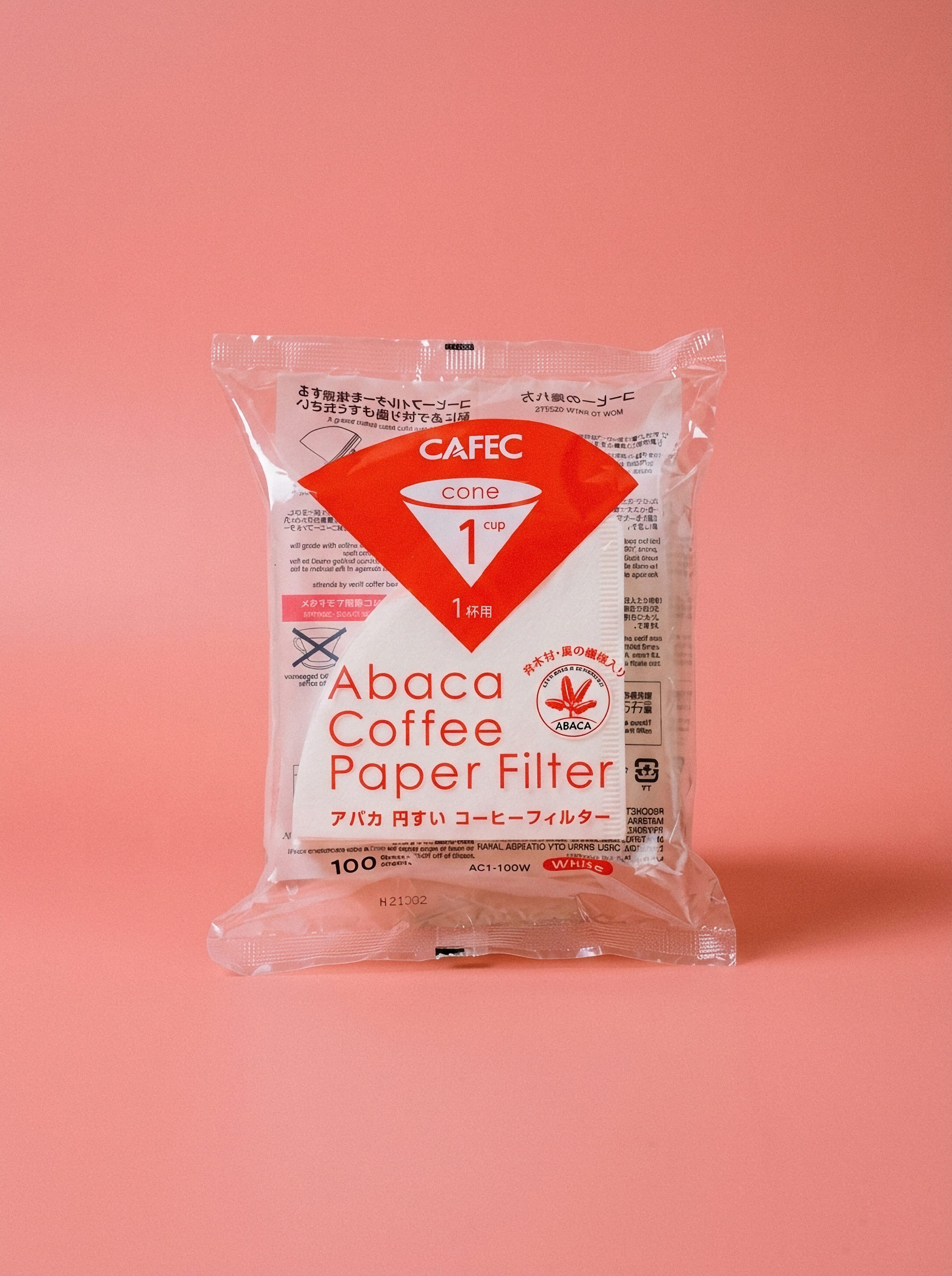 Cafec Abaca Cone Paper Filters